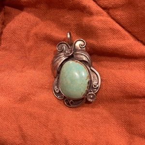 Vintage Turquoise Pendant